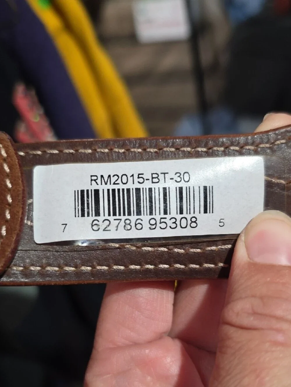 Circle Y Leather Belt